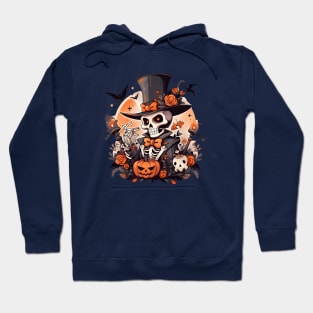 Halloween Skull Terror Hoodie